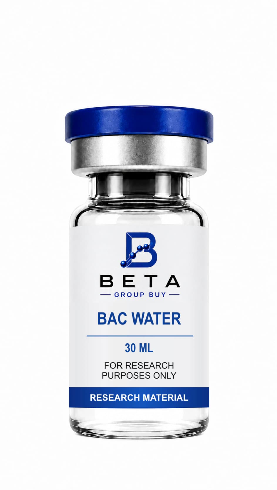 BAC Water, 30 mL, Single Vial